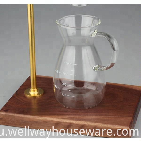 Стеклянная кофеварка со шкалой The Glass Coffee Maker With Scale